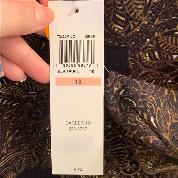 London Style Collection Dress- Size 10 - Picture 3 of 4